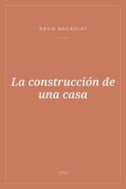Portada de La construcción de una casa
