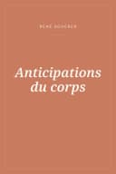 Portada de Anticipations du corps