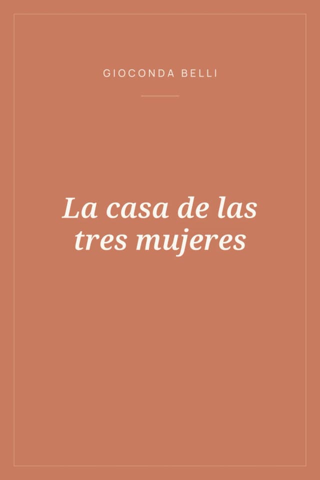 Portada de La casa de las tres mujeres