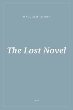 Portada de The Lost Novel