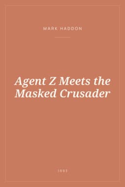 Portada de Agent Z Meets the Masked Crusader