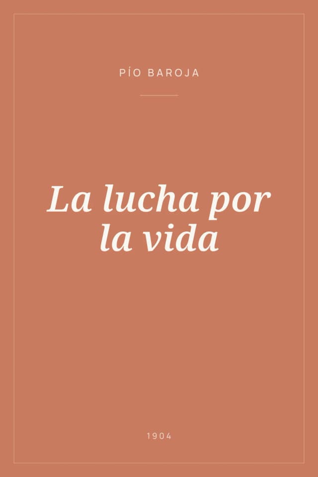 Portada de La lucha por la vida