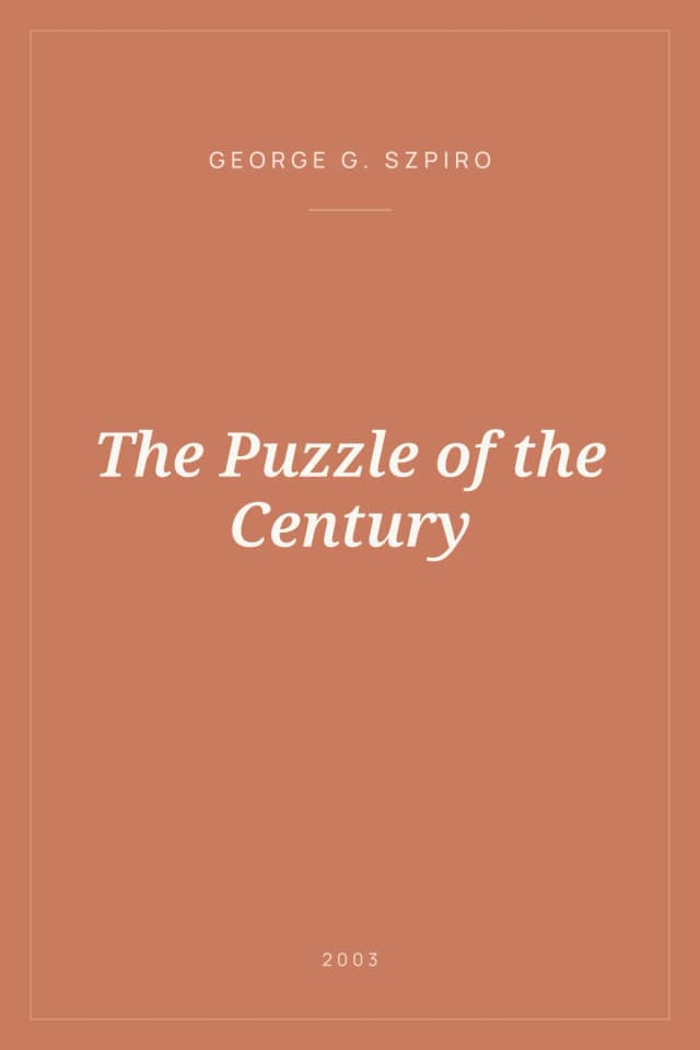 Portada de The Puzzle of the Century