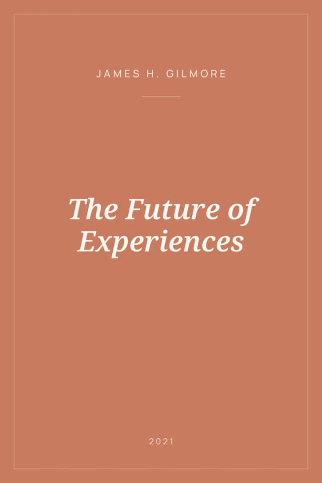 Portada de The Future of Experiences