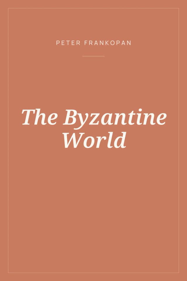 Portada de The Byzantine World