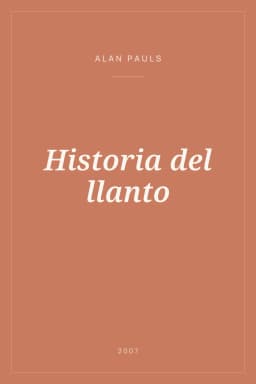 Portada de Historia del llanto