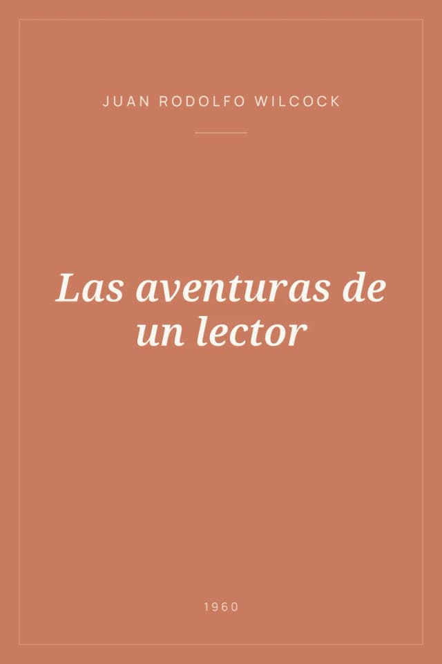 Portada de Las aventuras de un lector
