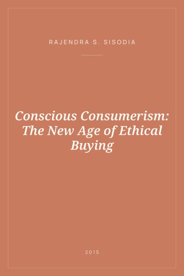 Portada de Conscious Consumerism: The New Age of Ethical Buying