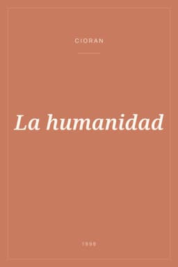 Portada de La humanidad