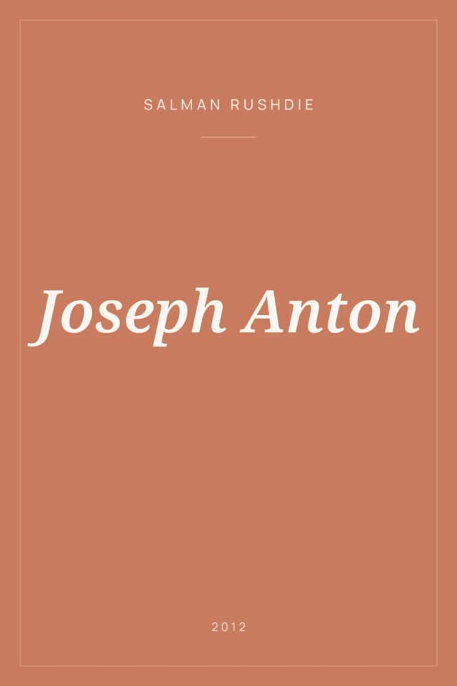 Portada de Joseph Anton