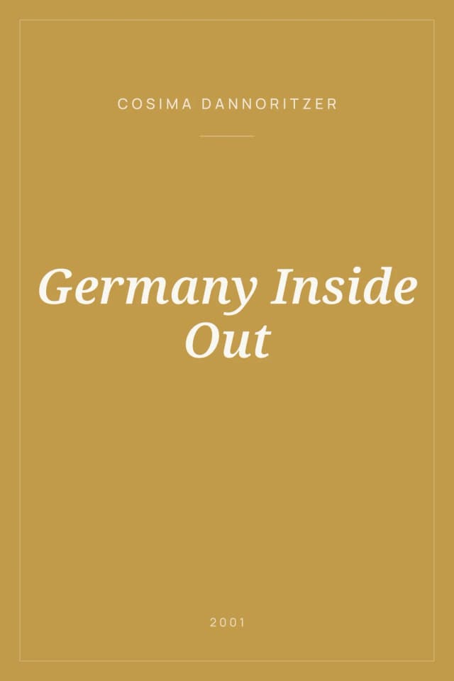 Portada de Germany Inside Out
