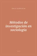 Portada de Métodos de investigación en sociología