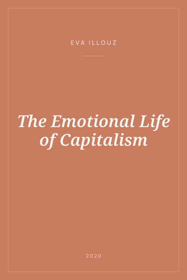 Portada de The Emotional Life of Capitalism
