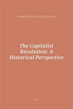 Portada de The Capitalist Revolution: A Historical Perspective