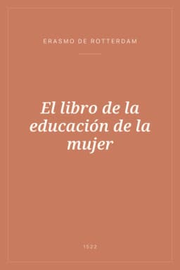 Portada de El libro de la educación de la mujer