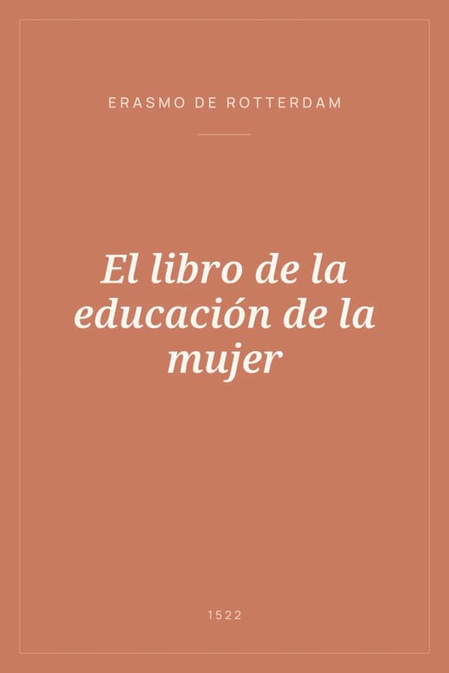 Portada de El libro de la educación de la mujer