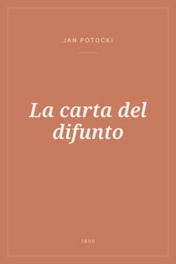 Portada de La carta del difunto
