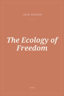 Portada de The Ecology of Freedom