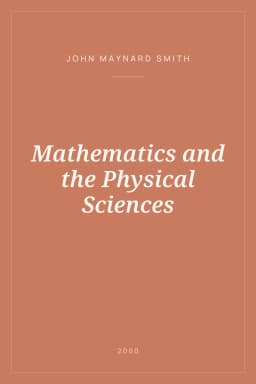 Portada de Mathematics and the Physical Sciences