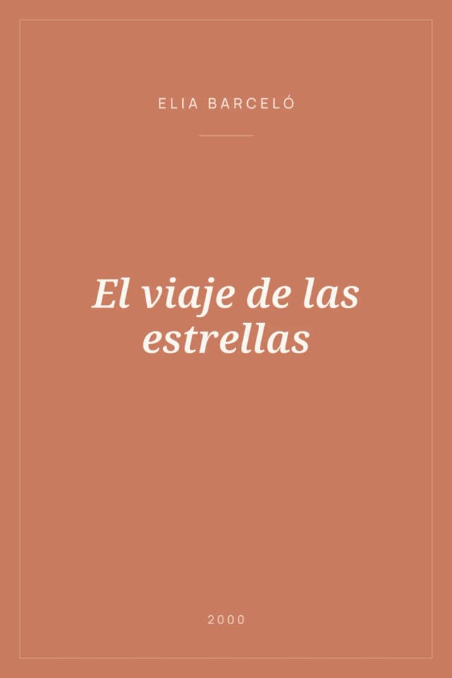 Portada de El viaje de las estrellas