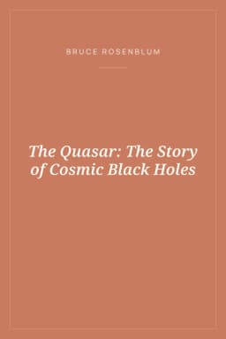 Portada de The Quasar: The Story of Cosmic Black Holes