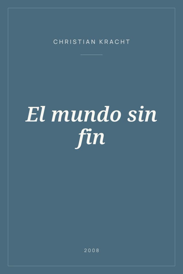 Portada de El mundo sin fin