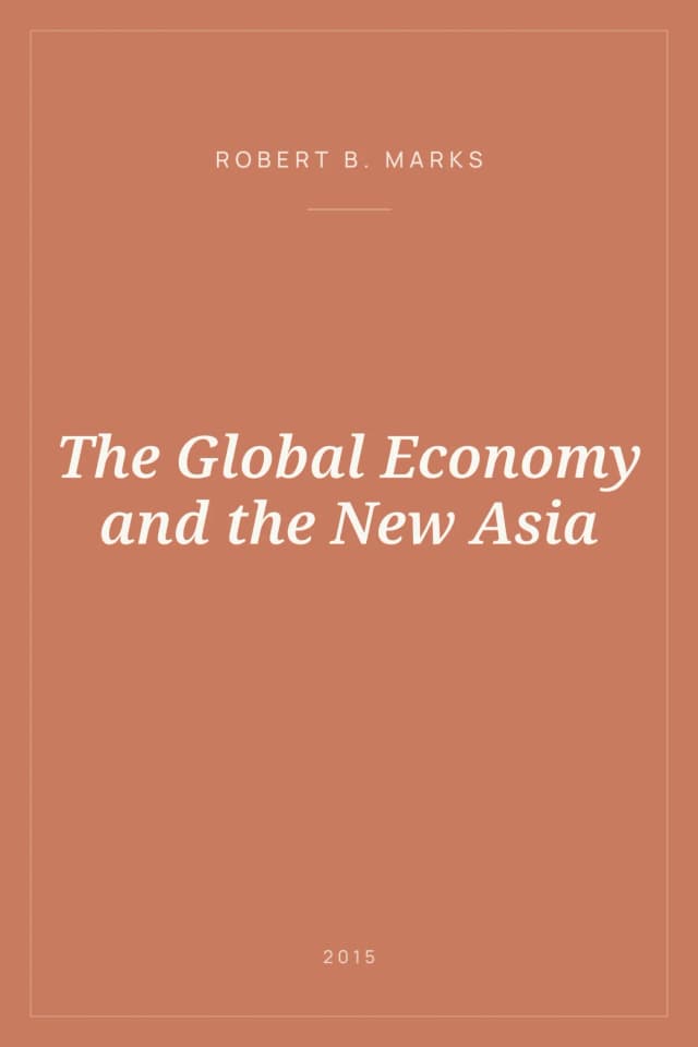 Portada de The Global Economy and the New Asia