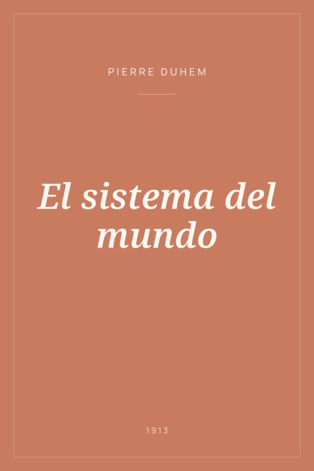 Portada de El sistema del mundo