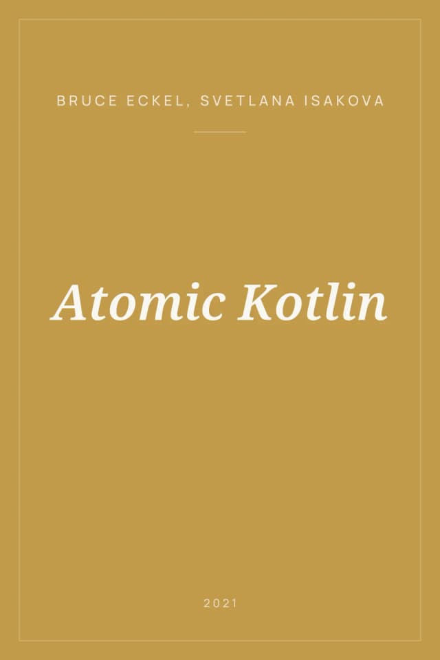 Portada de Atomic Kotlin