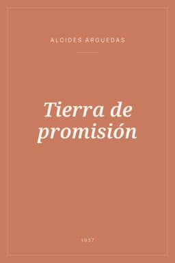 Portada de Tierra de promisión