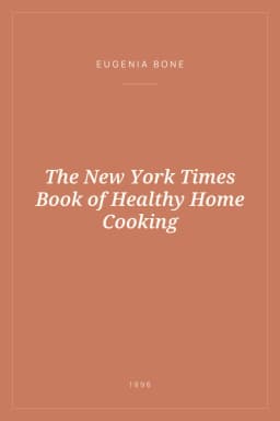 Portada de The New York Times Book of Healthy Home Cooking