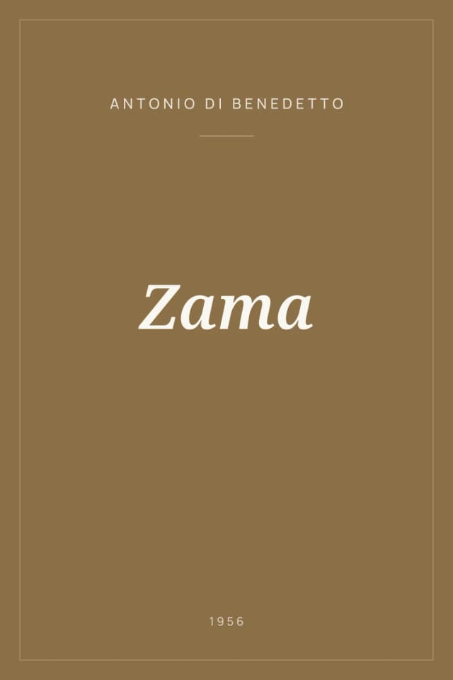 Portada de Zama