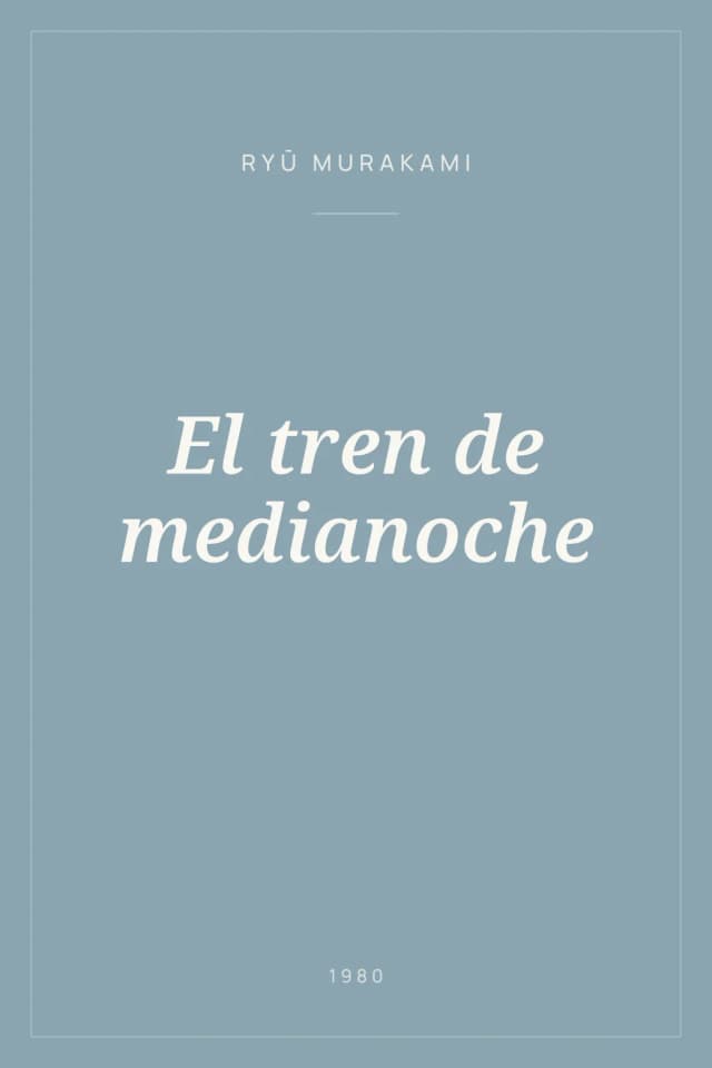 Portada de El tren de medianoche