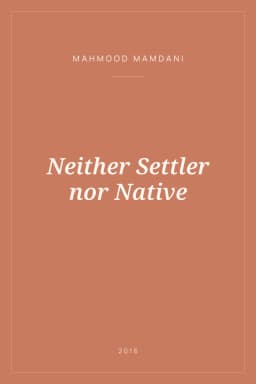 Portada de Neither Settler nor Native