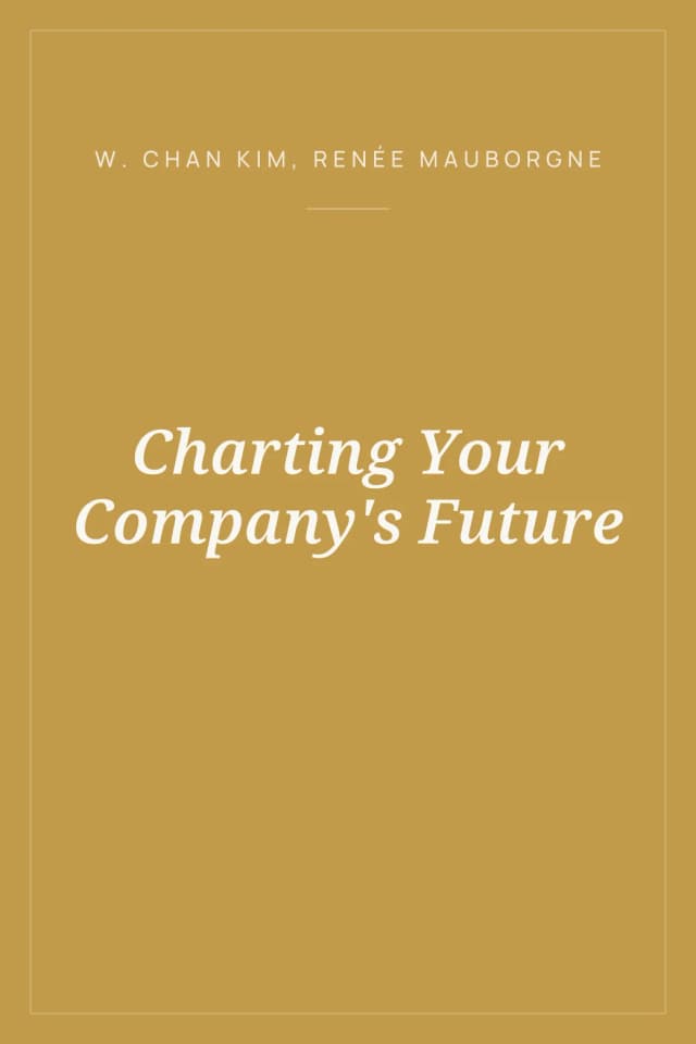 Portada de Charting Your Company's Future