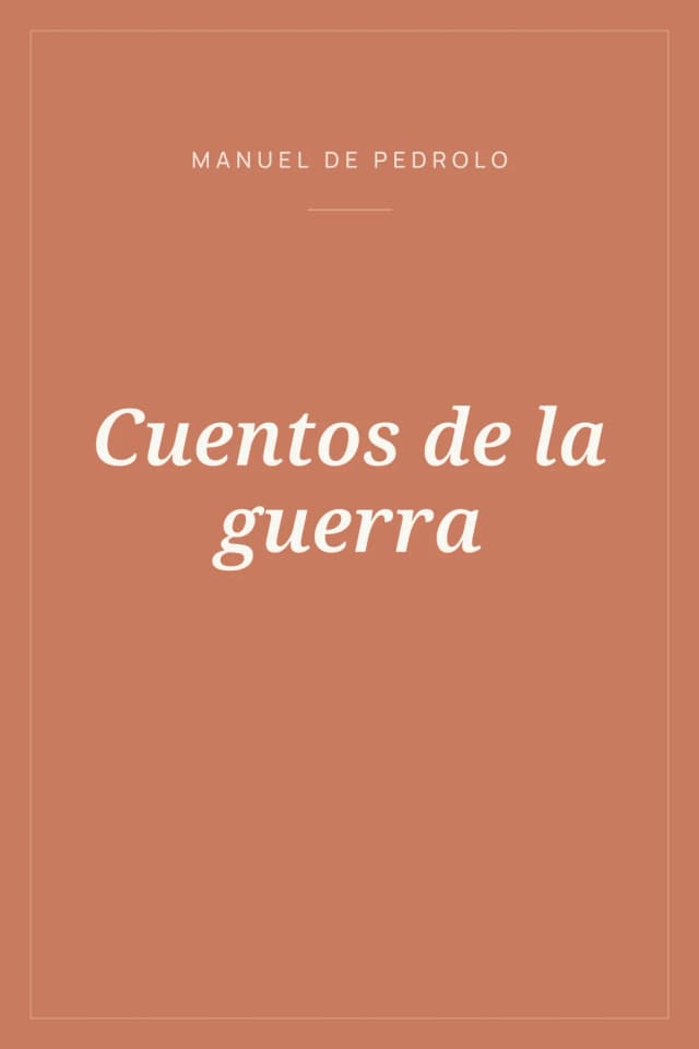 Portada de Cuentos de la guerra