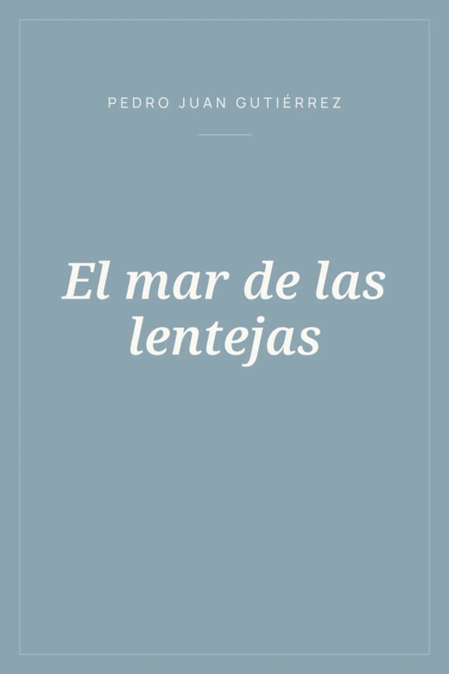 Portada de El mar de las lentejas
