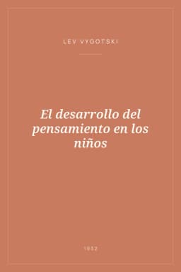 Portada de El desarrollo del pensamiento en los niños