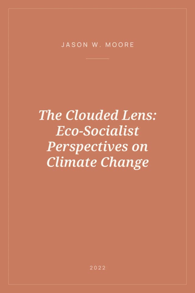 Portada de The Clouded Lens: Eco-Socialist Perspectives on Climate Change