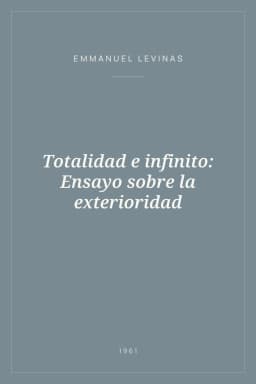 Portada de Totalidad e infinito: Ensayo sobre la exterioridad