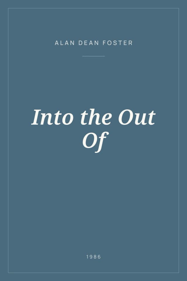Portada de Into the Out Of