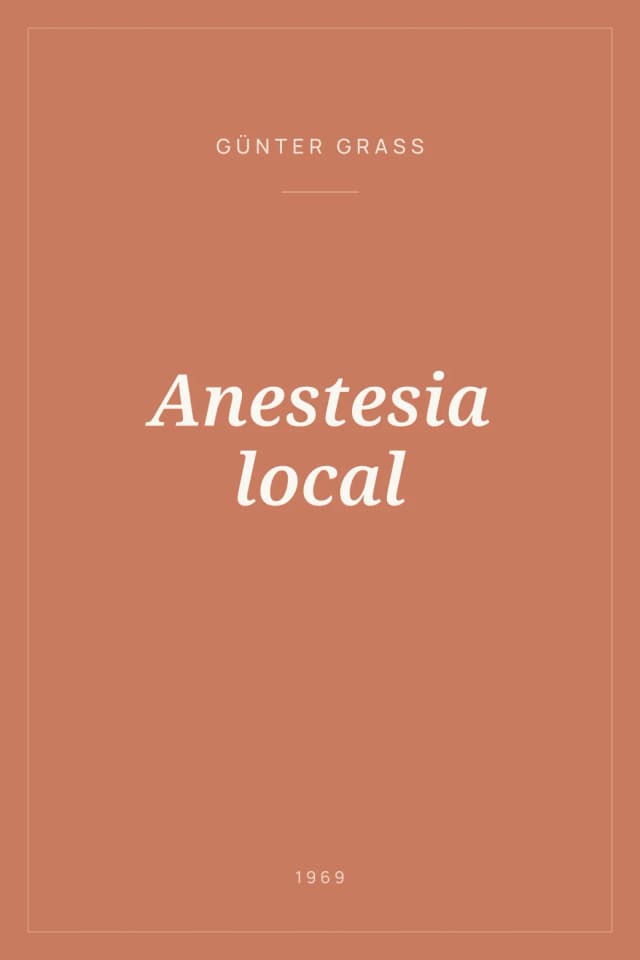 Portada de Anestesia local