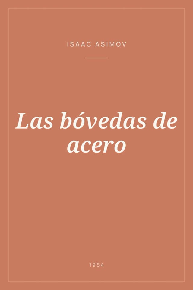 Portada de Las bóvedas de acero