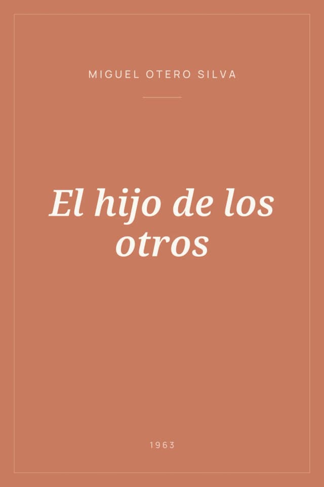 Portada de El hijo de los otros