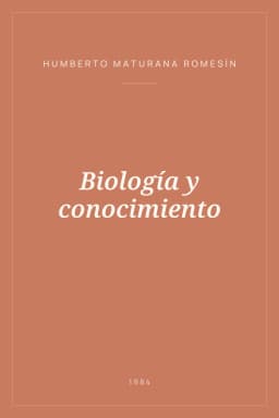 Portada de Biología y conocimiento