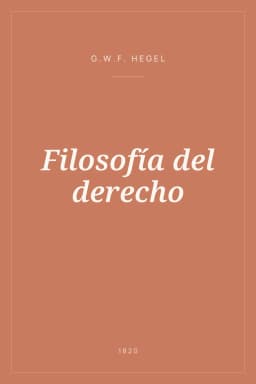 Portada de Filosofía del derecho