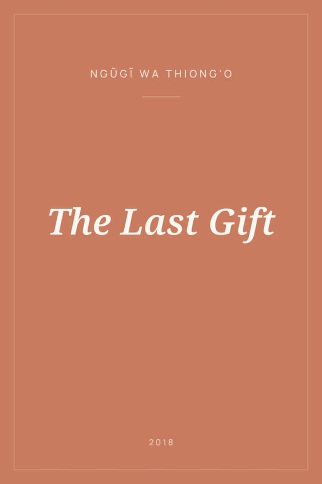Portada de The Last Gift