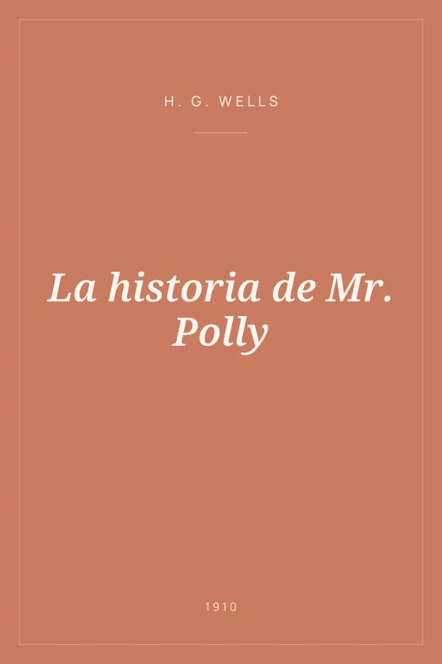 Portada de La historia de Mr. Polly