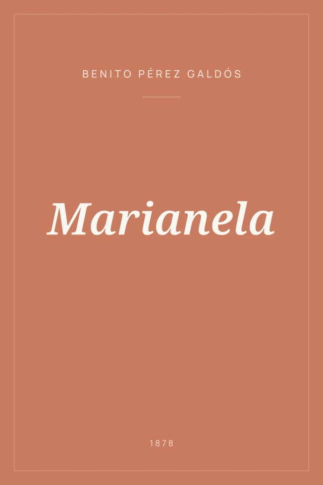 Portada de Marianela