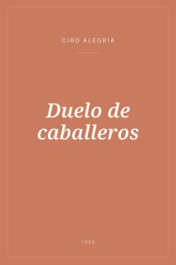 Portada de Duelo de caballeros